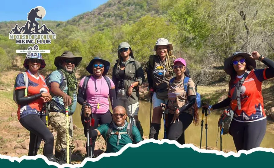 Hiking For a Good Cause : Mosepele Hiking Club